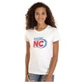 thumbnail image 1 of Charlotte North Carolina Auto Racing Womens Slim Fit Graphic Tee Brisco Brands X, 1 of 5