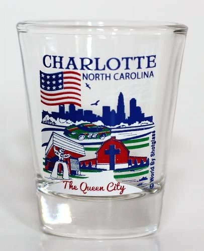 Asheville North Carolina Souvenir Shot Glass - Great American Cities Collection
