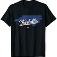 thumbnail image 1 of Charlotte North Carolina NC Map T-Shirt, 1 of 3