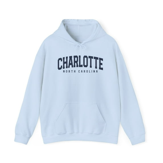 Charlotte North Carolina NC Trip Moving Hoodie, Gifts, Hooded Sweatshirt