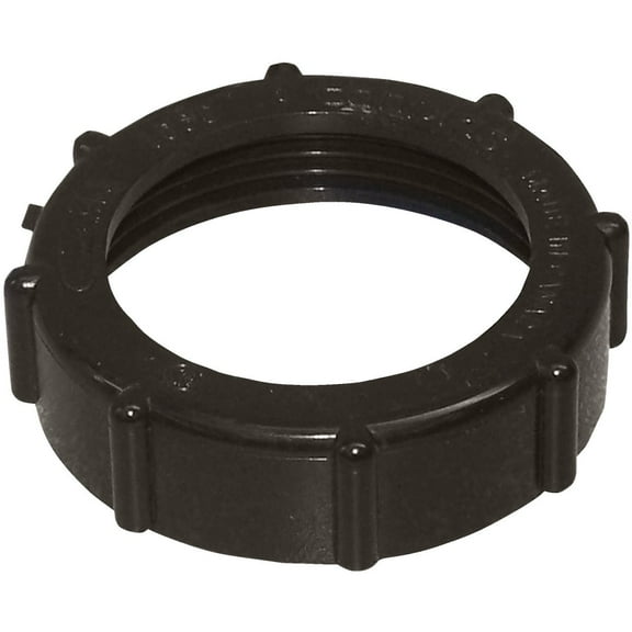 Charlotte Pipe 1-1/2 In. ABS Plastic Slip Joint Nut - Pack of 6