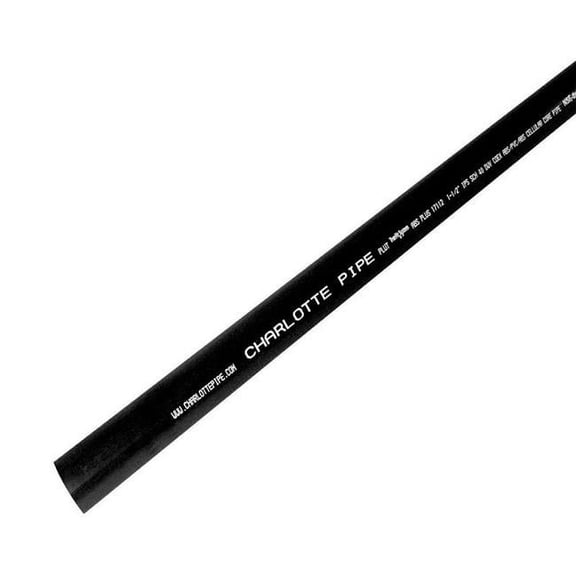 Charlotte Pipe 4879953 DWV Pipe - Black