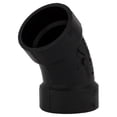 thumbnail image 1 of Charlotte Pipe ABS 00321  0600HA ABS/DWV 45-Degree Pipe Ell, 1-1/2 In. - Quantity 200, 1 of 6