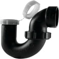 thumbnail image 1 of Charlotte Pipe P-Trap ABS DWV - Black Plastic - 1.5" x 1.25", 1 of 2
