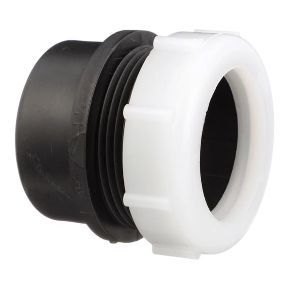 Charlotte Pipe Trap Adapter 1-1/2 " X 1-1/2 " Plastic