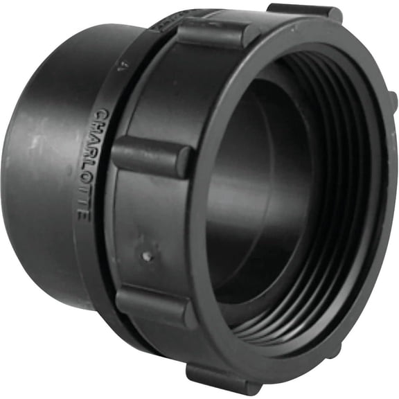 Charlotte Pipe 1-1/2 in. Spigot x 1-1/2 in. Dia. FPT Plug