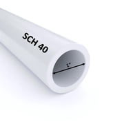 Charlotte Pipe 1 Schedule 40 PVC Pipe 1 x 3