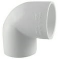 Charlotte Pipe 2-1/2 In. Slip x Slip Schedule 40 90 Deg. PVC Elbow (1/4 ...