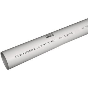 Charlotte Pipe 2 Ft. Schedule 40 PVC Pressure Pipe - Pack of 6