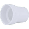 thumbnail image 1 of Charlotte Pipe PVC Hub Adapter DWV Spigot x Hub Schedule 40 - 4 In. White, 20 Pack, 1 of 1