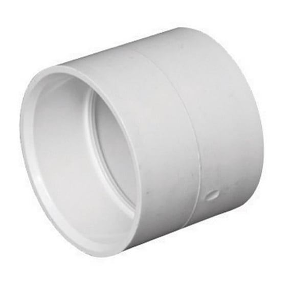 Charlotte Pipe 4 In. Hub Schedule 40 DWV PVC Coupling - Walmart.com