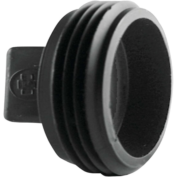 ABS 00106 1600HA Pipe Plug, ABS/DWV, Male, 4-In. - Quantity 1