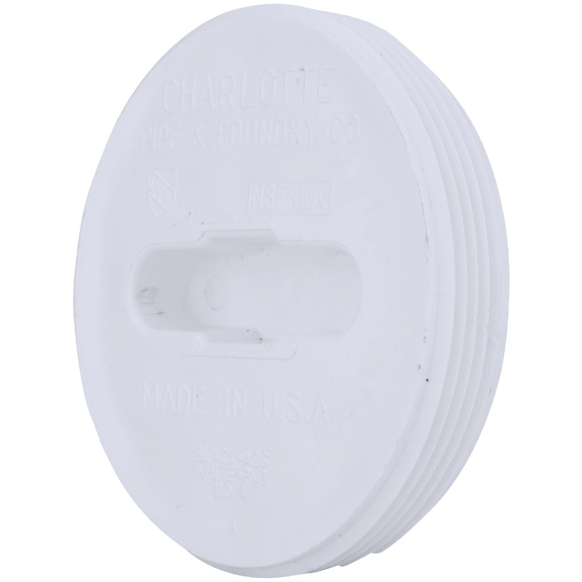 Charlotte Pipe 4 In. Schedule 40 DWV Toe-Saver PVC Floor Plug PVC 00110 ...