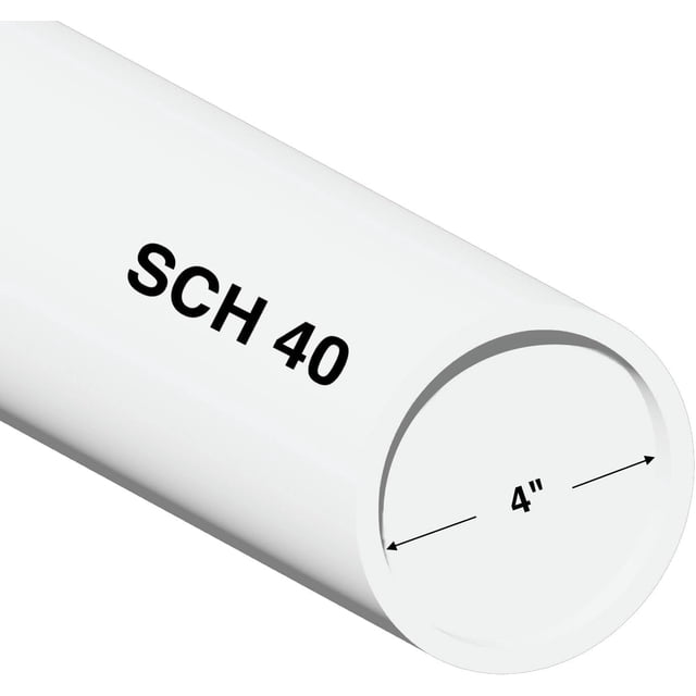 Pvc Long Charlotte Pipe 4