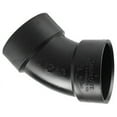 thumbnail image 1 of Charlotte Pipe 4 in. Hub x 4 in. Dia. Hub ABS 45 Degree Elbow, 1 of 6