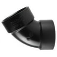 thumbnail image 1 of Charlotte Pipe 4 in. Hub x 4 in. Dia. Hub ABS 60 Degree Elbow, 1 of 7