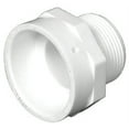 thumbnail image 1 of Charlotte Pipe 4 in. Hub x 4 in. Dia. MPT PVC Pipe Adapter, 1 of 2