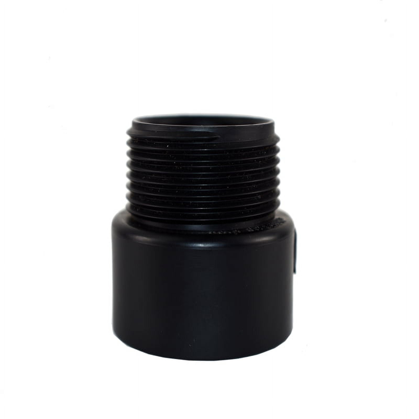 Charlotte Pipe 4 in. MPT x 4 in. Dia. Hub ABS Adapter - Walmart.com