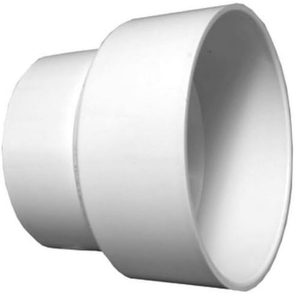 Charlotte Pipe 4" x 6" PVC DWV Reducing Coupling