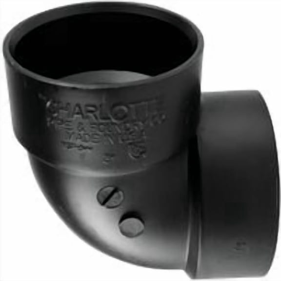 Charlotte Pipe 90 Deg. Vent ABS Elbow - Pack of 4 Bulk Buy Multipack