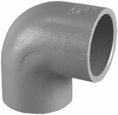 Charlotte Pipe 90 Degree Elbow 1/2 " Gray Schedule 80 Pvc