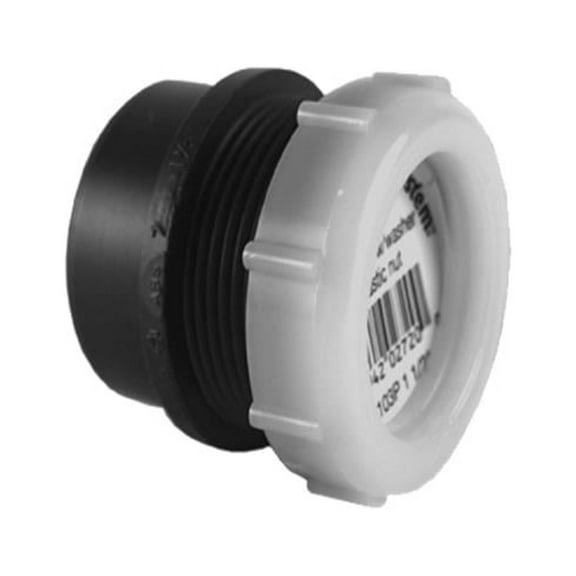 Charlotte Pipe ABS 00103P 0800HA ABS/DWV Trap Adapter, 1-1/2 In. - Quantity 50