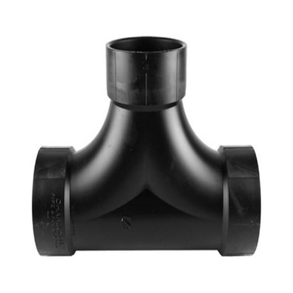 Charlotte Pipe ABS 00448  0800HA ABS/DWV Clean Out Tee, 2-Way, 4 In. - Quantity 5