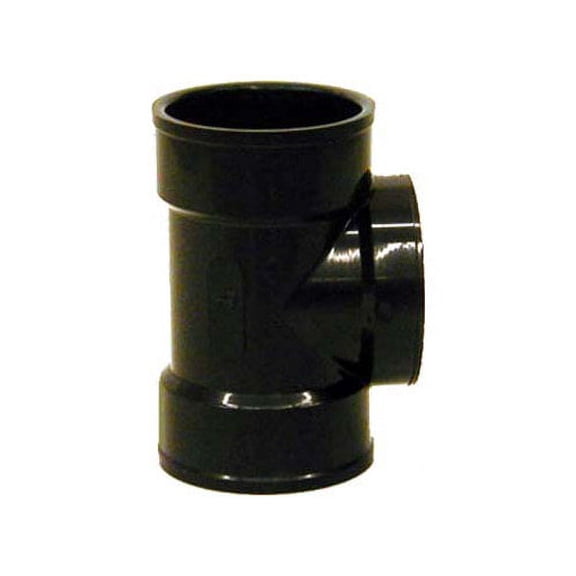 Charlotte Pipe ABS004480800 ABS Flush Cleanout Tee 4 x 4 x 4 in. Hub for DWV