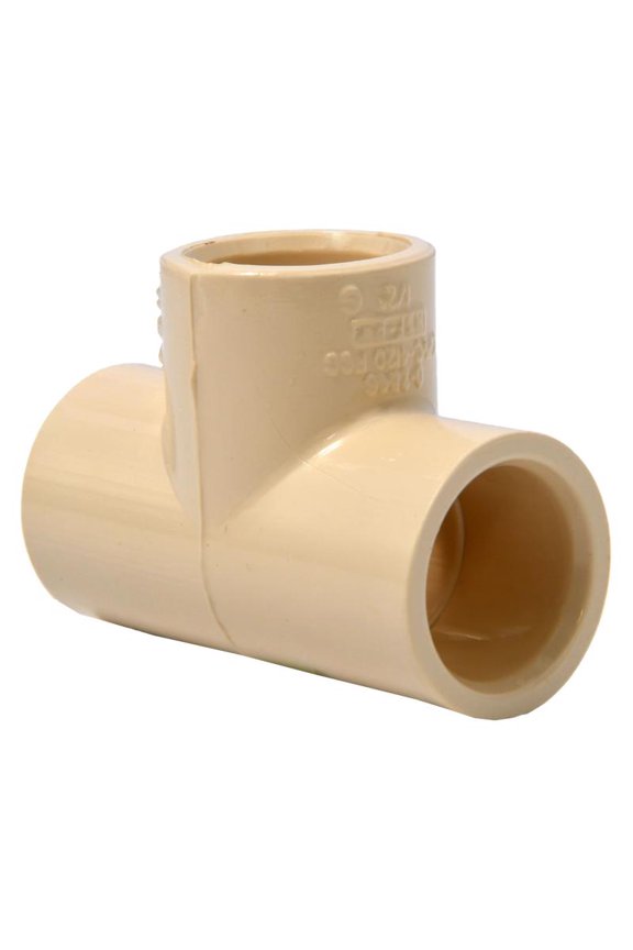 Charlotte Pipe CTS02400C0600 Tee FlowGuard 1/2" Socket in. X 1/2" D Socket CPVC