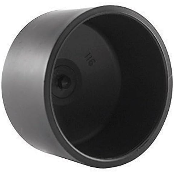 Charlotte Pipe Cap Abs/Dwv 1-1/2 " Black