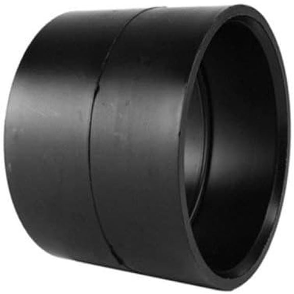 Charlotte Pipe Coupling Abs/Dwv 1-1/2 " Black