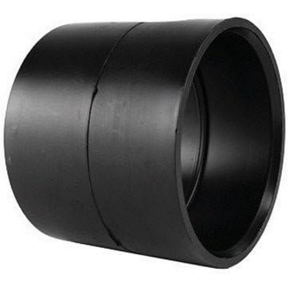 Charlotte Pipe Coupling Abs/Dwv 3 " Black