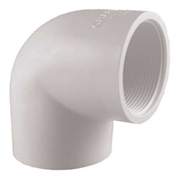 Charlotte Pipe 3/4x1/2 Pvc Sxf Elbow PVC 02301 2600HA