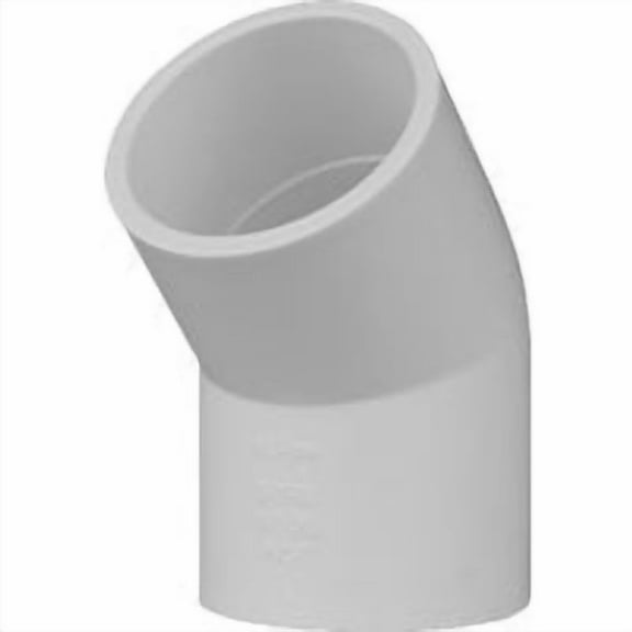 Charlotte Pipe Elbow 1.5 " 45 Deg. Pvc Schedule 40 Case of 25