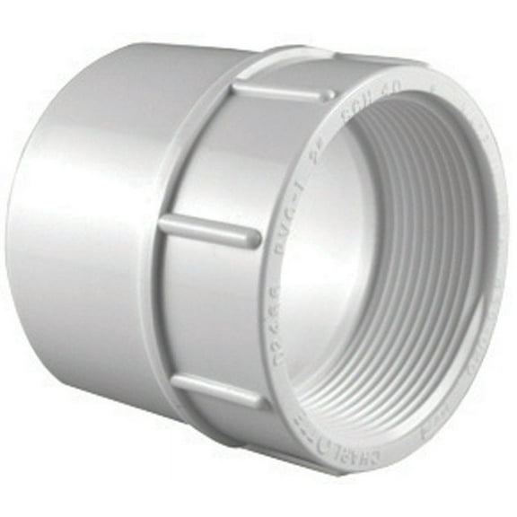Charlotte Pipe Female Schedule 40 3 in. PVC Adapter PVC 02101 1800HA