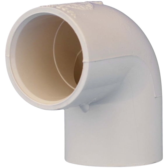 Charlotte Pipe CTS023001000 1 In. Slip x Slip 90 Deg. CPVC Elbow (1/4 Bend)