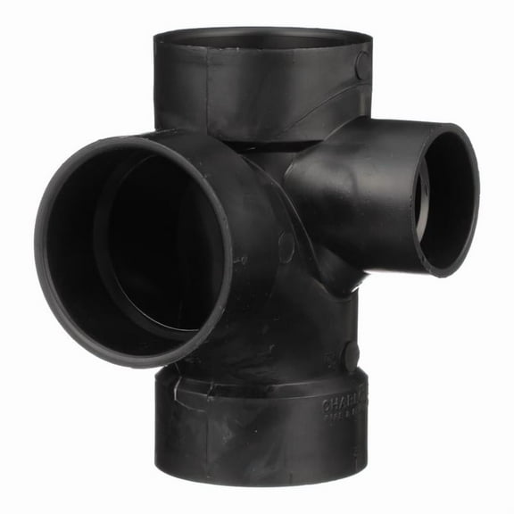 Charlotte Pipe & Found 48847 3 x 3 in. Hub ABS Sanitary Tee