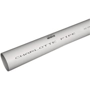 شارلوت الأنابيب والعثور عليها PVC 04005 0200 الجدول 40 PVC الأنابيب الصلبة، أبيض، 1/2 &times; 2