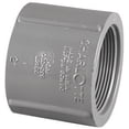 thumbnail image 1 of Charlotte Pipe Coupling Fpt X Fpt 1/2 " 140 Deg. Gray Schedule 80 Pvc, 1 of 5