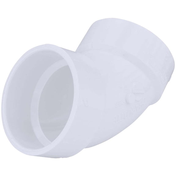 Charlotte Pipe & Found PVC003190800HA Pvc/Dwv 60 Degree Elbow 2"