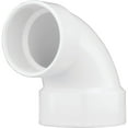 thumbnail image 1 of Charlotte Pipe 4"x3"dwv Hxh Closet Bend PVC 00329  0600HA, 1 of 5