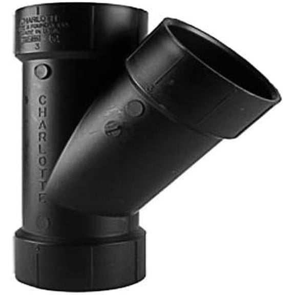 Charlotte Pipe & Foundry 02824H 3" HxHxH Wye - Quantity 20