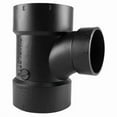 thumbnail image 1 of Charlotte Pipe & Foundry ABS004010800HA 2 x 1.5 x 2 in. ABS Sanitary Tee, 1 of 1