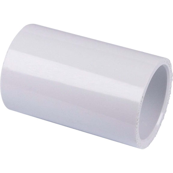 Charlotte Pipe & Foundry PVC 02100D 0800HA 0.75 in. Deep Socket Coupling - Schedule 40
