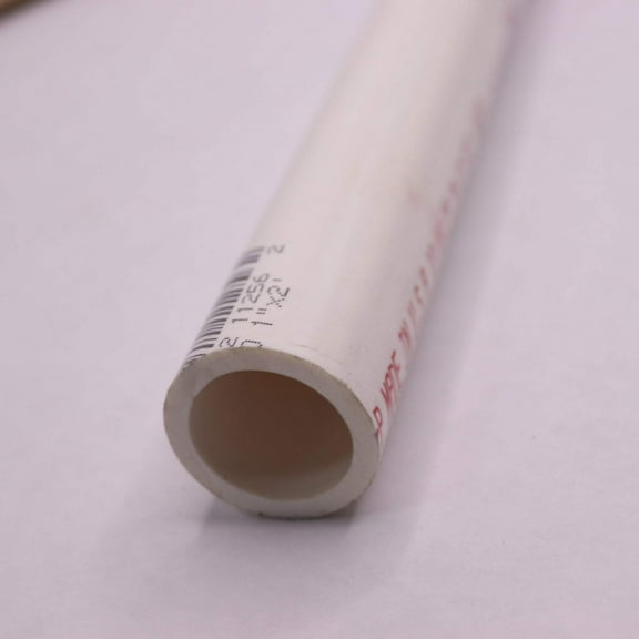 Charlotte Pipe PVC Schedule 40 Solid Pipe - 1" x 2' White