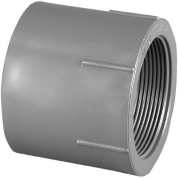 Charlotte Pipe & Foundry PVC 08101 2000HA 2" SCH80 SXFPT Adapter