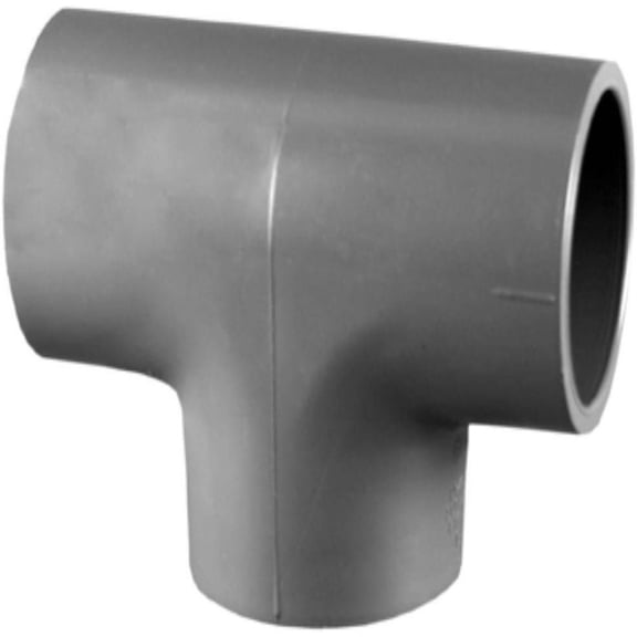Charlotte Pipe & Foundry PVC 08400 2000HA 2" PVC SCH80 Tee