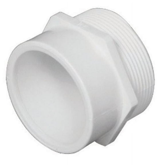 Charlotte Pipe & Foundry PVC001030600HA PVC Adapter  1.5 x 1.25 in. Hxs