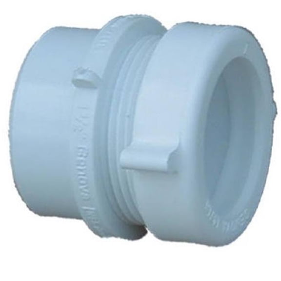 Charlotte Pipe & Foundry PVC00103R0600HA 1.5 x 1.25 in. PVC Trap Adapter