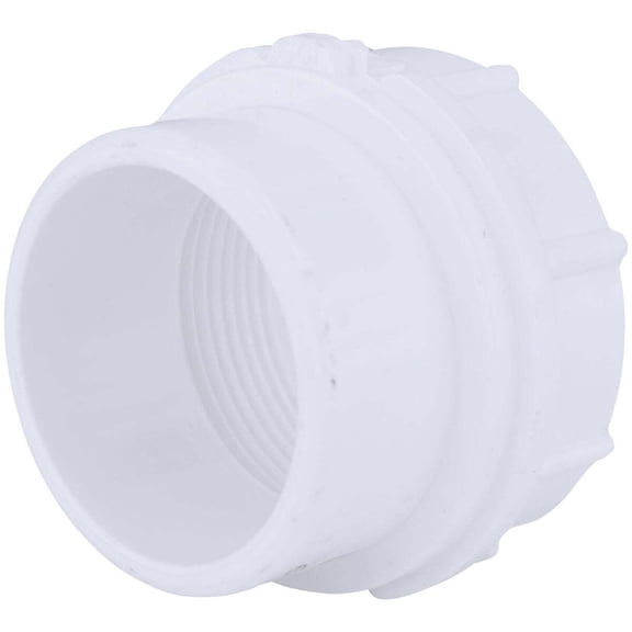 Charlotte Pipe & Foundry PVC001050600HA PVC-Dwv Cleanout Adapter  1.5 in.